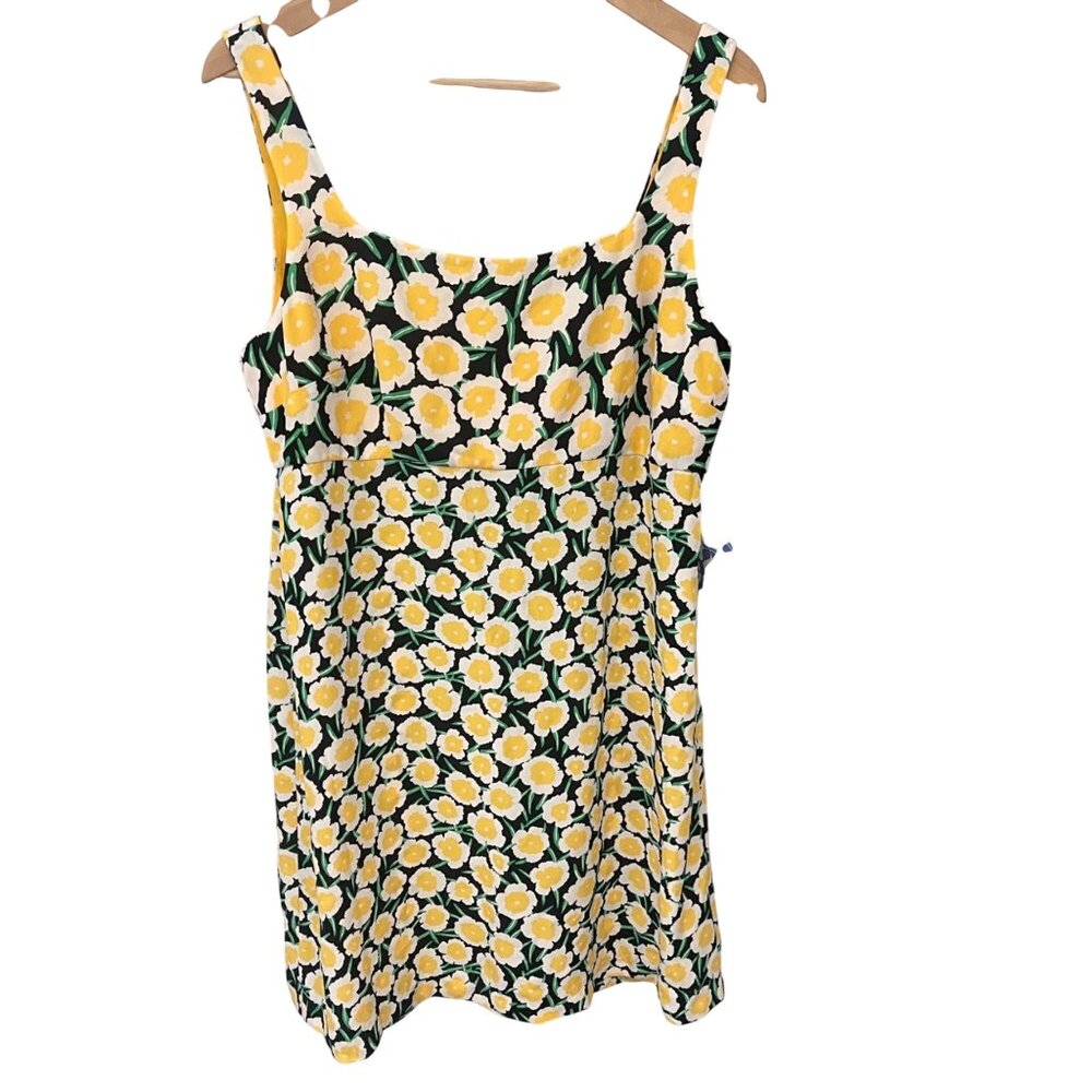 Diane Von Furstenberg Women Cottagecore Floral Shift Dress Size 12 Spring Resort